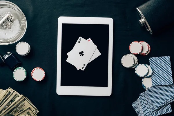 Red Tiger live dealer table on indocair slot mobile